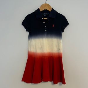 Ralph Lauren polo girls 4th of July dress
